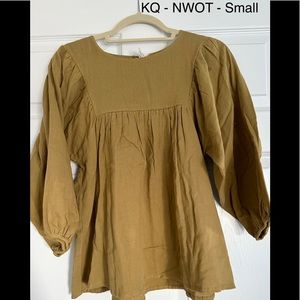 Kate Quinn Momma Blouse NWOT